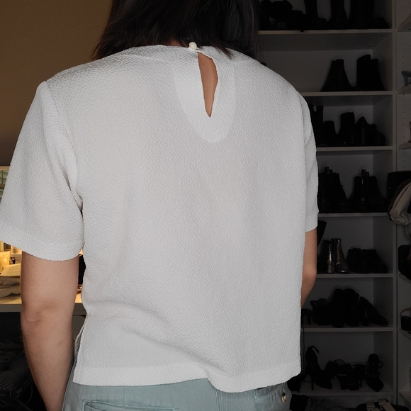 Vintage white blouse - Picture 7 of 12